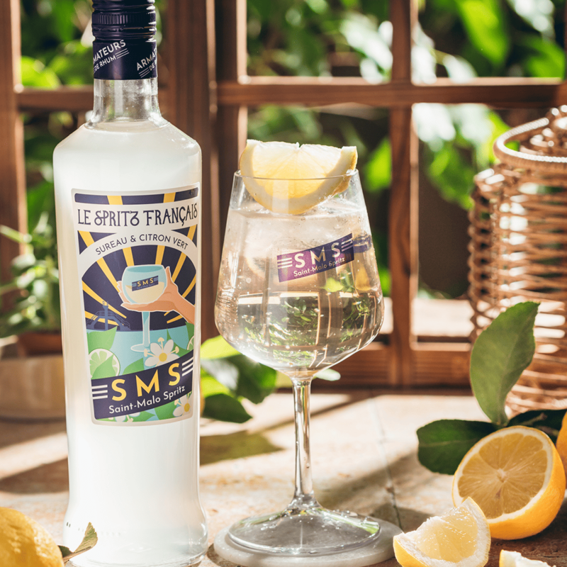 Saint-Malo spritz sureau citron vert