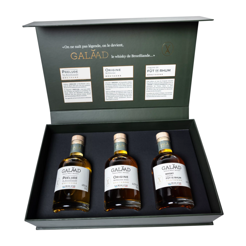 Coffret dégustation Galaad 3x20cl