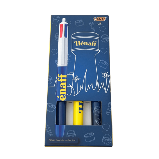 Lot de 3 BIC édition Hénaff