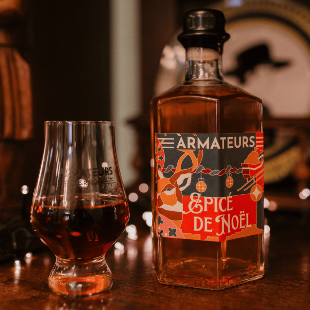 Rhum épicé de Noël -...