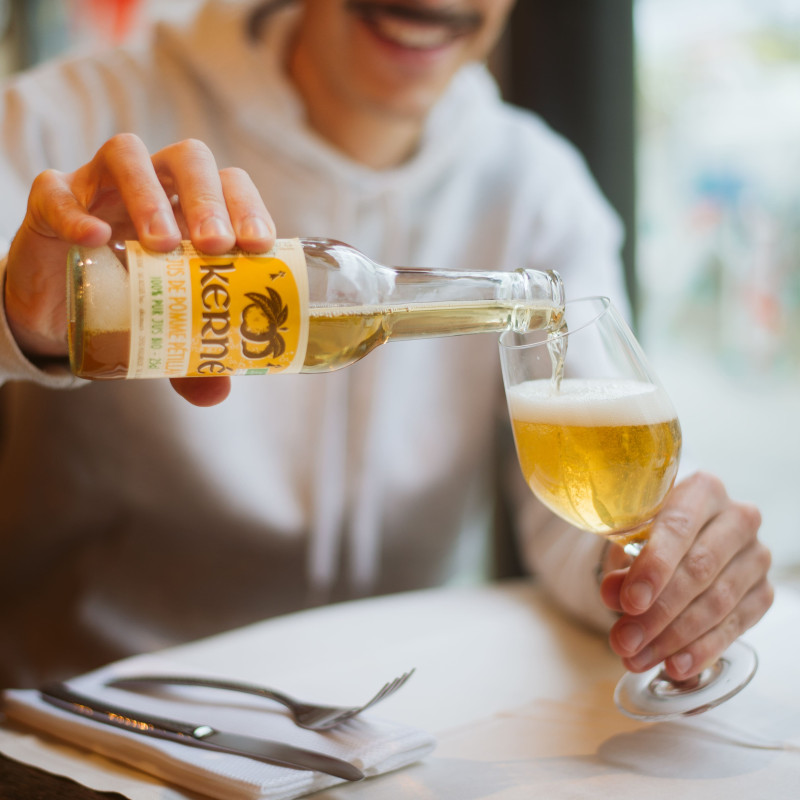 Jus de Pomme pétillant Bio 25cl