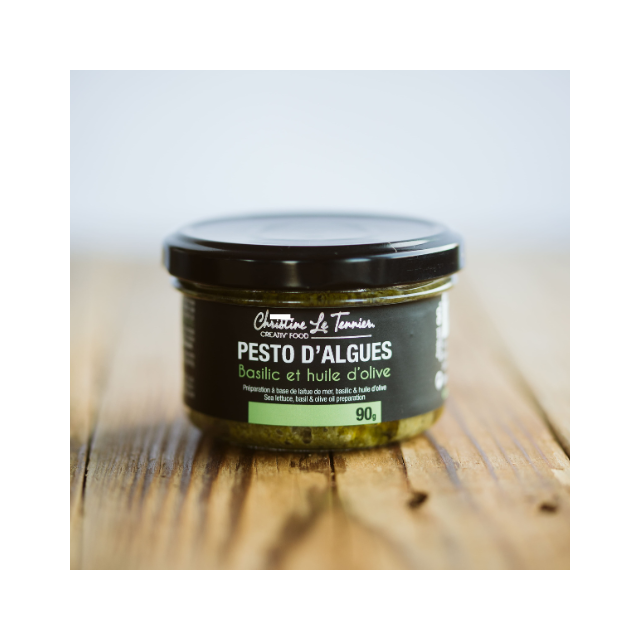 Pesto marin laitue de mer et basilic - 90g