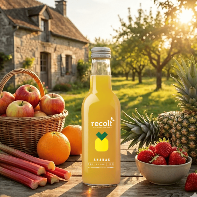 Jus d'ananas bio Recolt - 25 cl