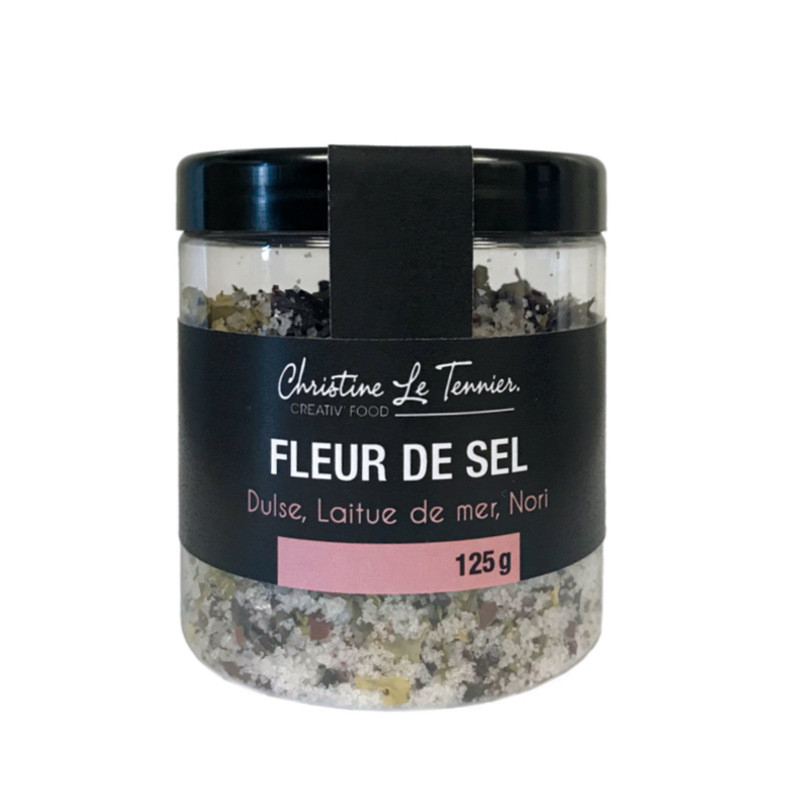 Fleur de sel aux aromates de la mer - 125g