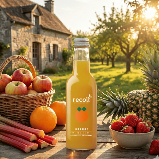 Jus d'orange Recolt - 25 cl