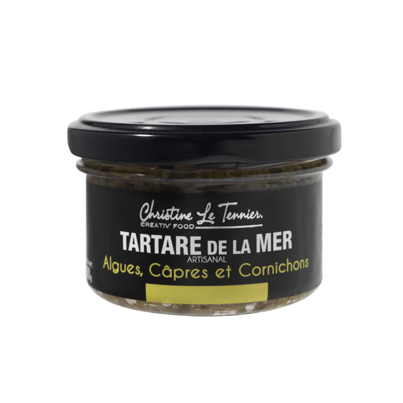 Tartare d'algues câpres & cornichons - 90g