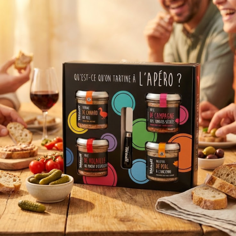 Qu'est ce que l'on tartine à l'apéro ?