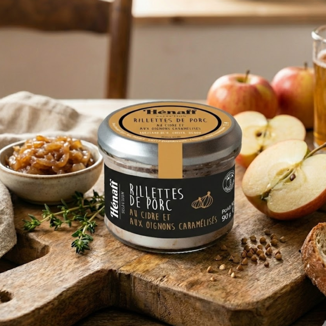 Rillettes de porc au cidre...
