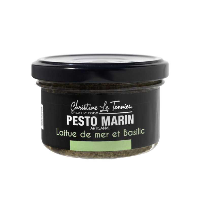 Pesto marin laitue de mer et basilic - 90g