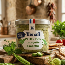 Petit pois courgette menthe - 90g