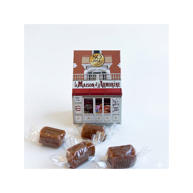 La boîte Armorine de caramels - 80g