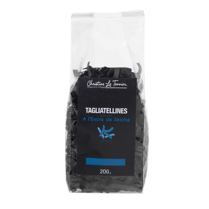 Tagliatellines à l'encre de seiche - 200g