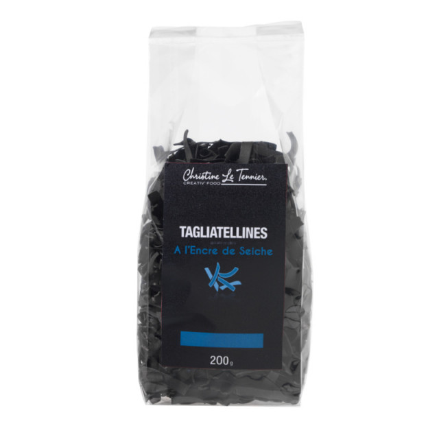 Tagliatellines à l'encre de seiche - 200g