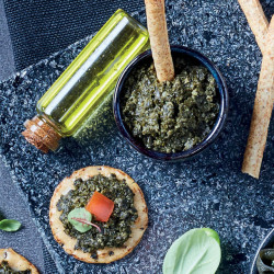 Pesto d'algues basilic et huile d'olive - 90g