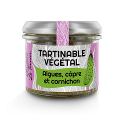 Tartinable d'algues câpres & cornichons - 90g