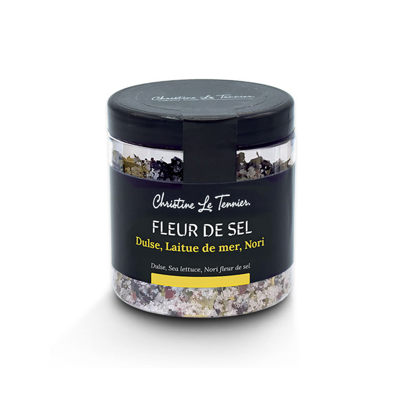 Fleur de sel - Dulse, laitue de mer, nori - 125g