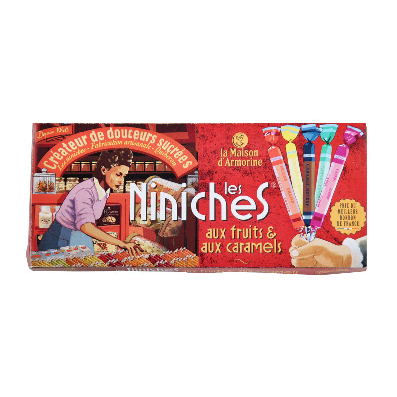 La boîte métal 10 Niniches - 160g La boîte métal 10 Niniches - 160g