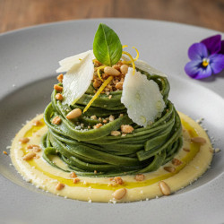Tagliatellines à la spiruline - 200g