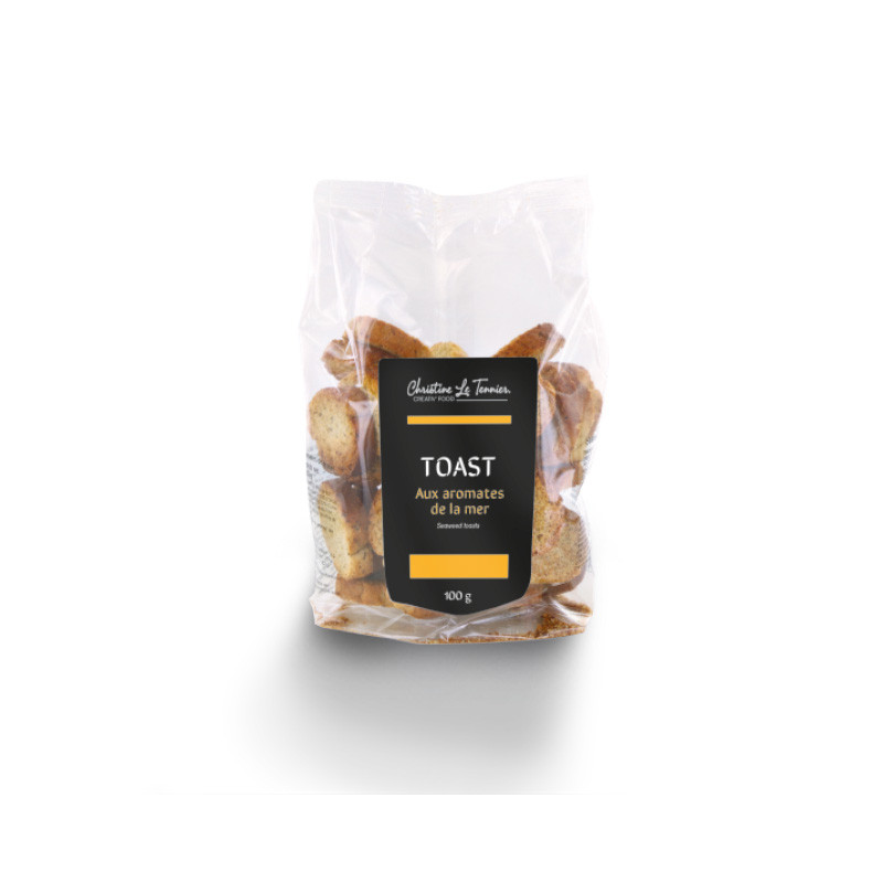 Toasts aux aromates de la mer - 100g