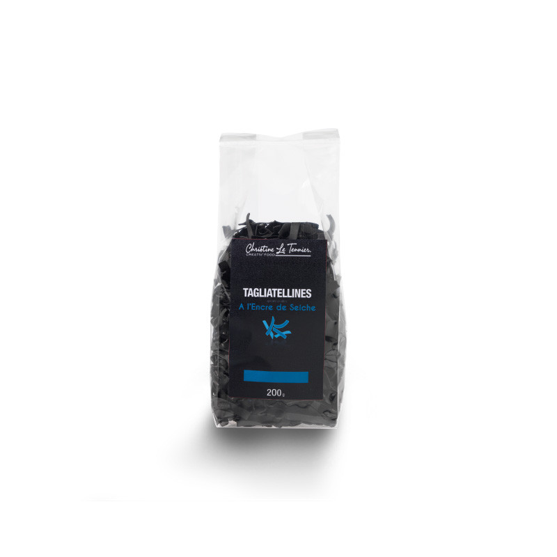 Tagliatellines à l'encre de seiche - 200g