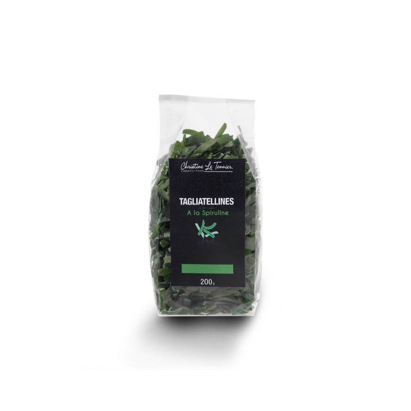 Tagliatellines A la spiruline