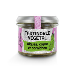 Tartinable végétal Algues, câpre & cornichon