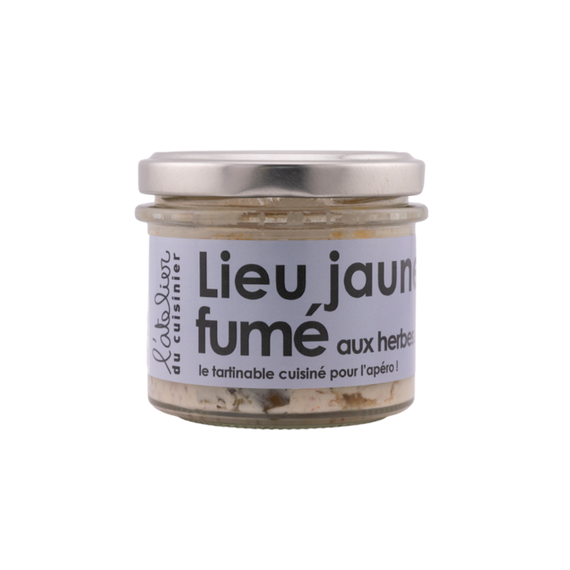 Tartinable de lieu jaune fumé aux herbes - 90g