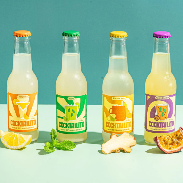 Coffret cocktails mix 4x20...