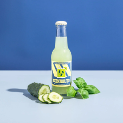 Virgin concombre et basilic 20 cl - Cocktailito