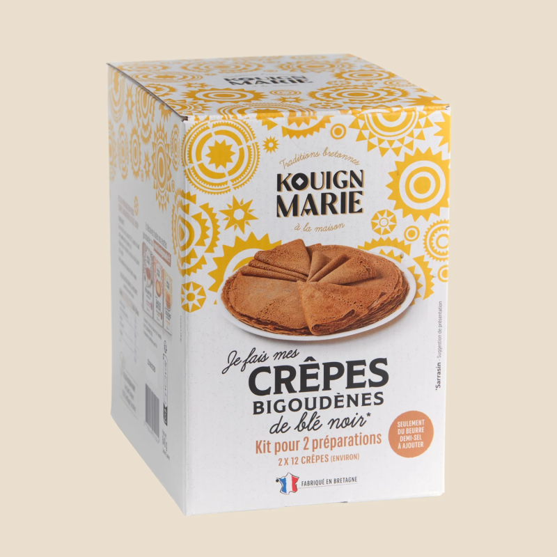Kit crêpes bigoudènes blé noir - Kouign Marie