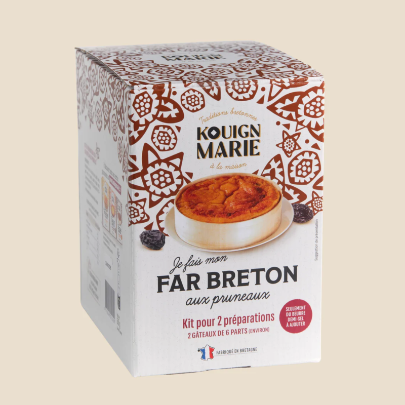 Kit far breton aux pruneaux - Kouign Marie