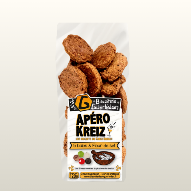 Biscuits apéro 5 baies et...