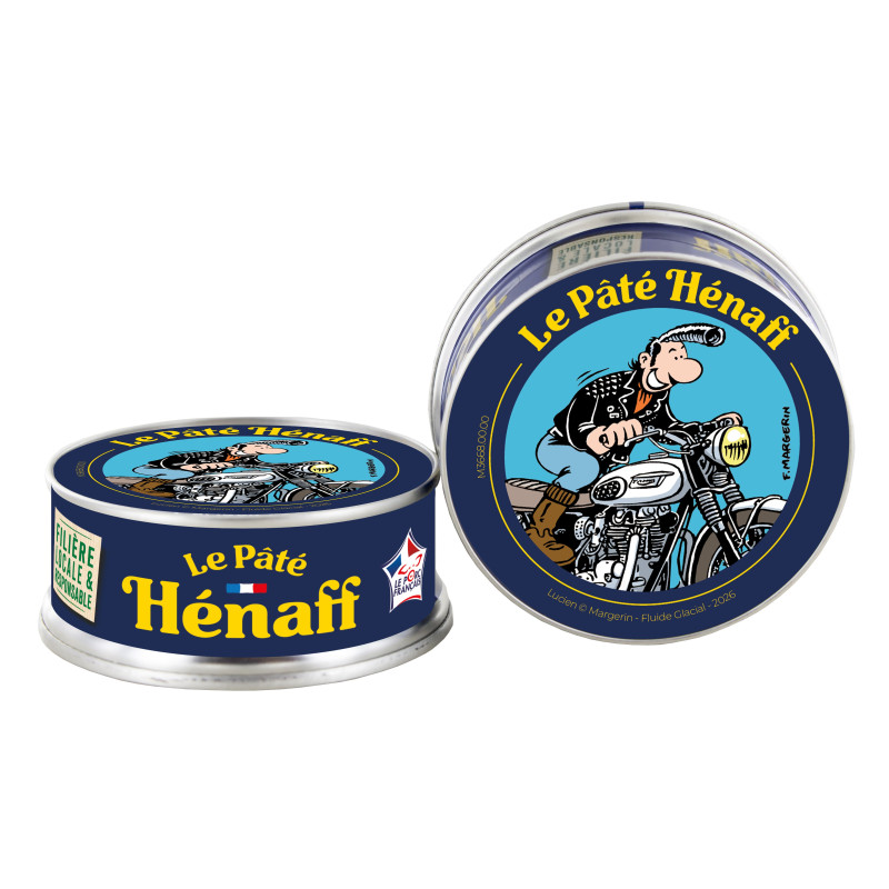 Lucien Fluide Glacial - Pâté Hénaff 154g