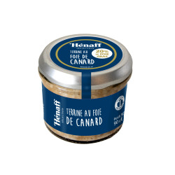 Terrine de canard au foie de canard - 90g