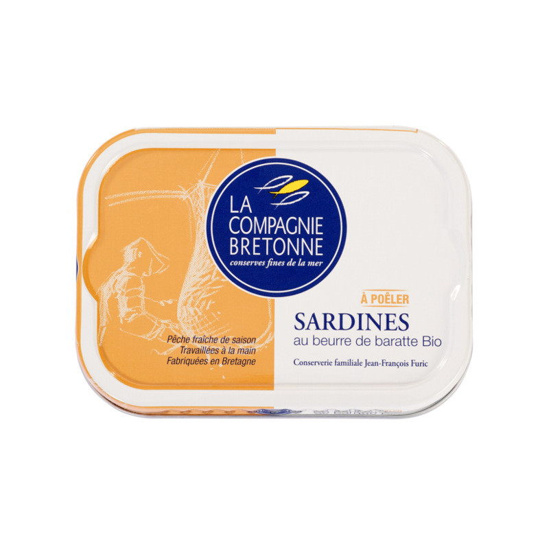 SARDINES AU BEURRE DE BARATTE