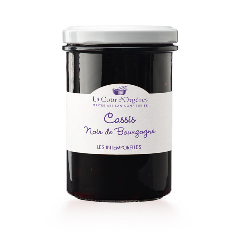 Confiture de Cassis noir de Bourgogne - 250g