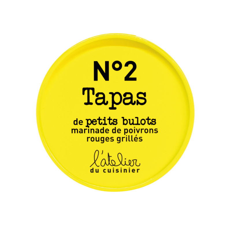 N°2 Tapas de petits bulots, marinade de poivrons rouges grillés - 100g