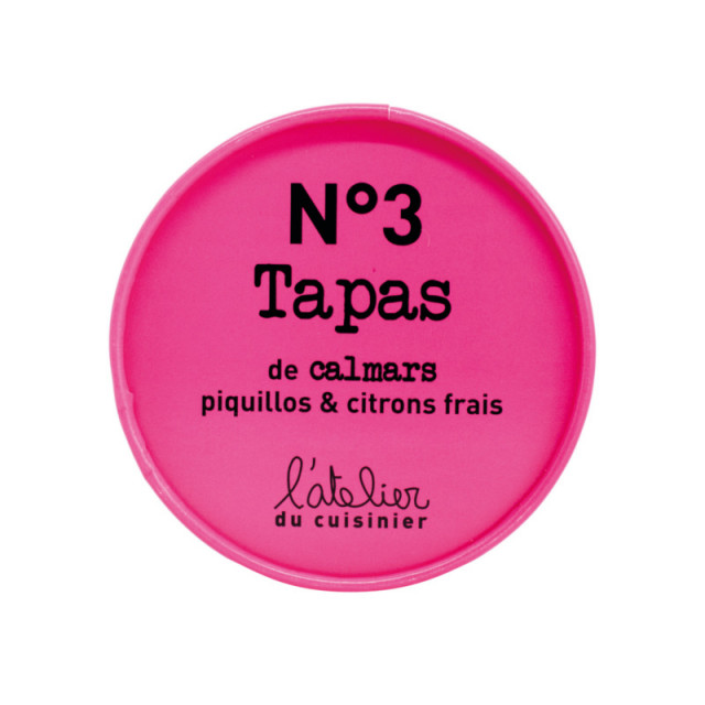 N°3 Tapas de calmars piquillos et citrons frais - 100g