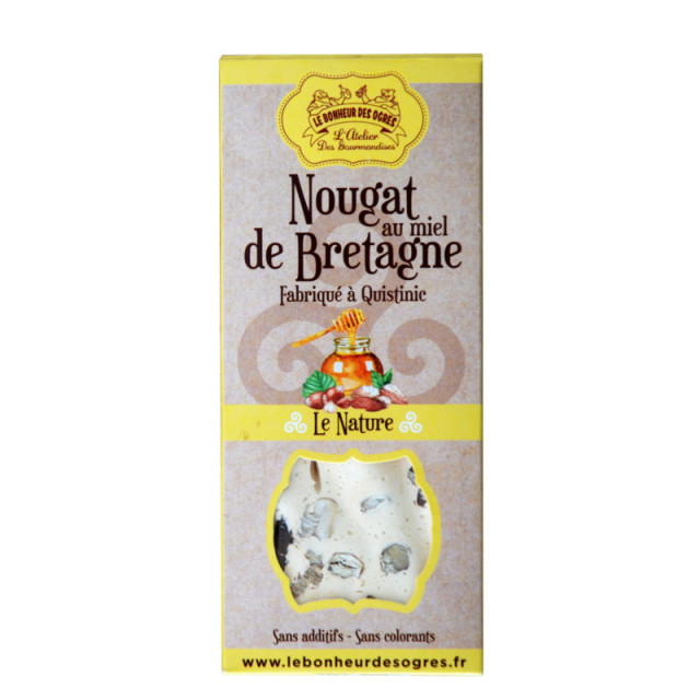 Nougat au miel de Bretagne...