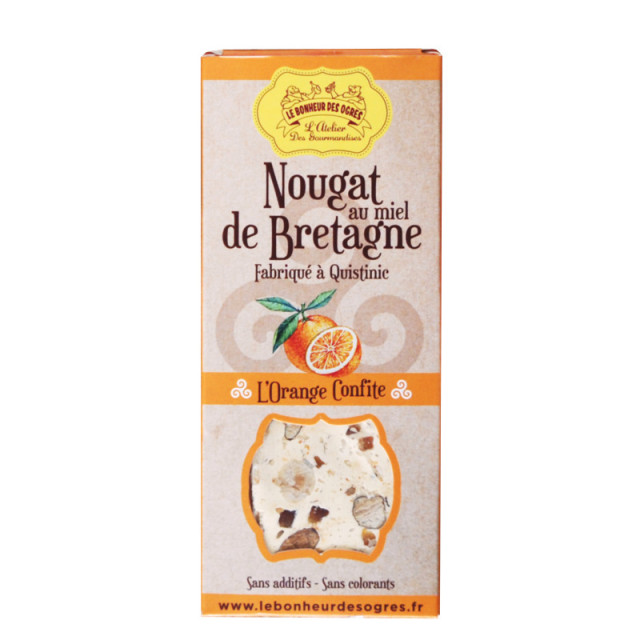 Nougat au miel de Bretagne...