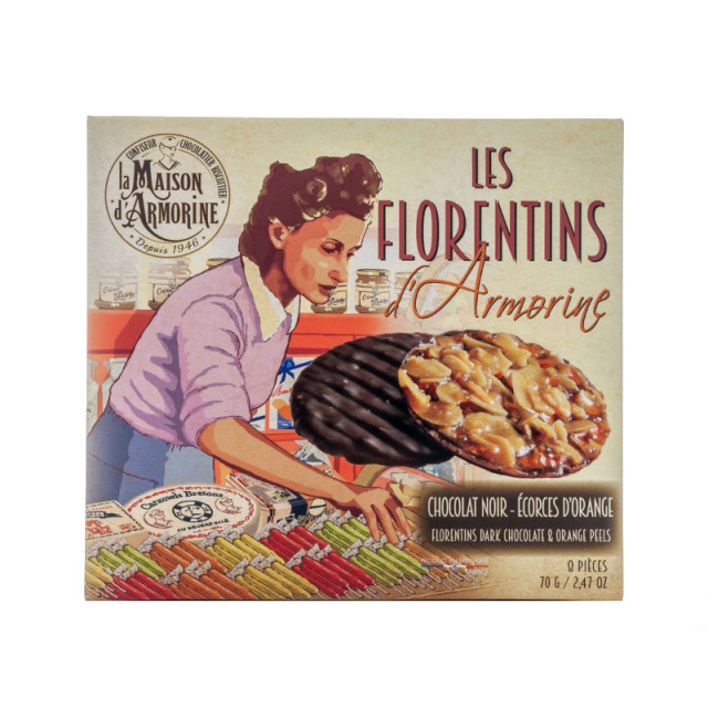 Florentins au chocolat noir...