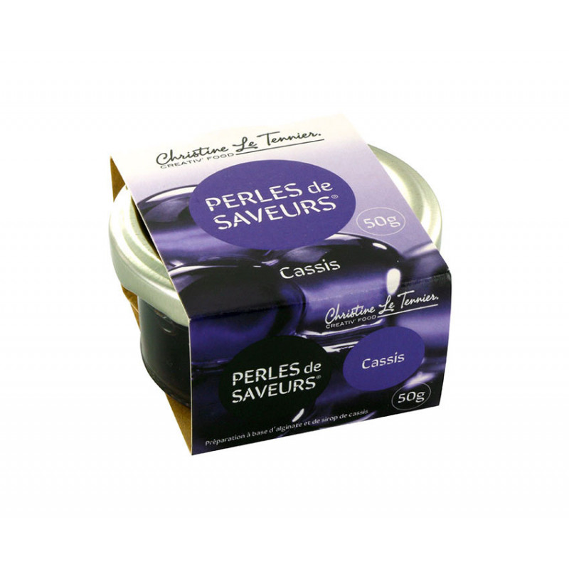 Perles de Saveurs Cassis - 50g Perles de Saveurs Cassis - 50g