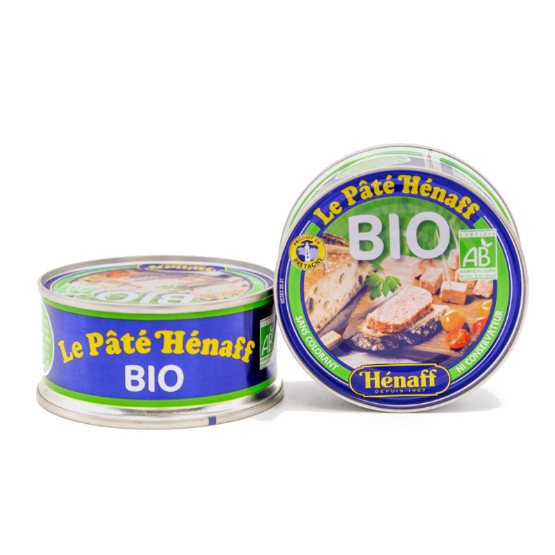 LOT DE 2, Le Pâté Hénaff BIO - 2x154g