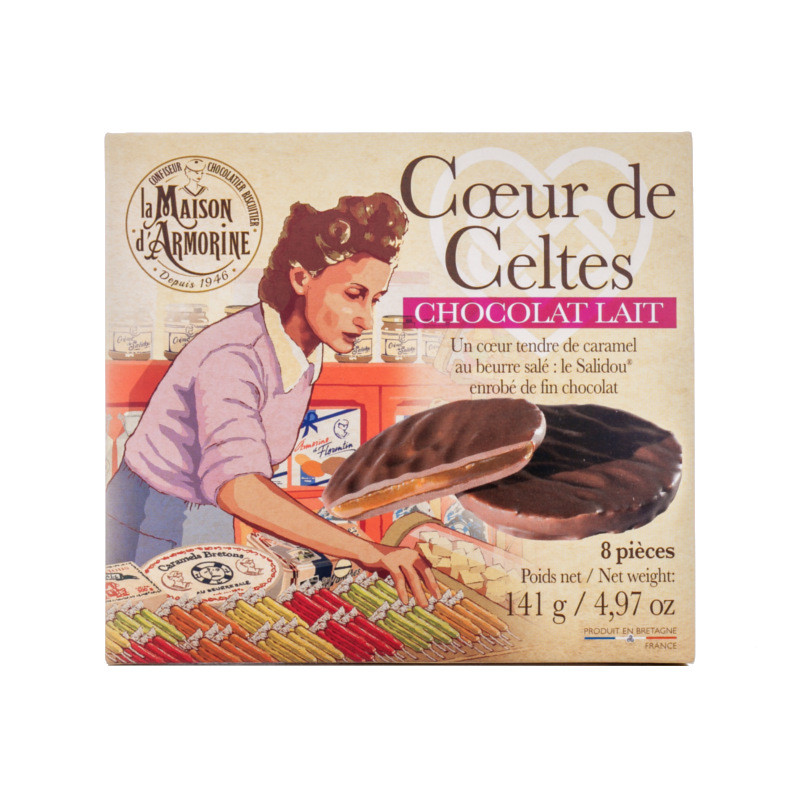 Coeur de Celtes lait - 125g