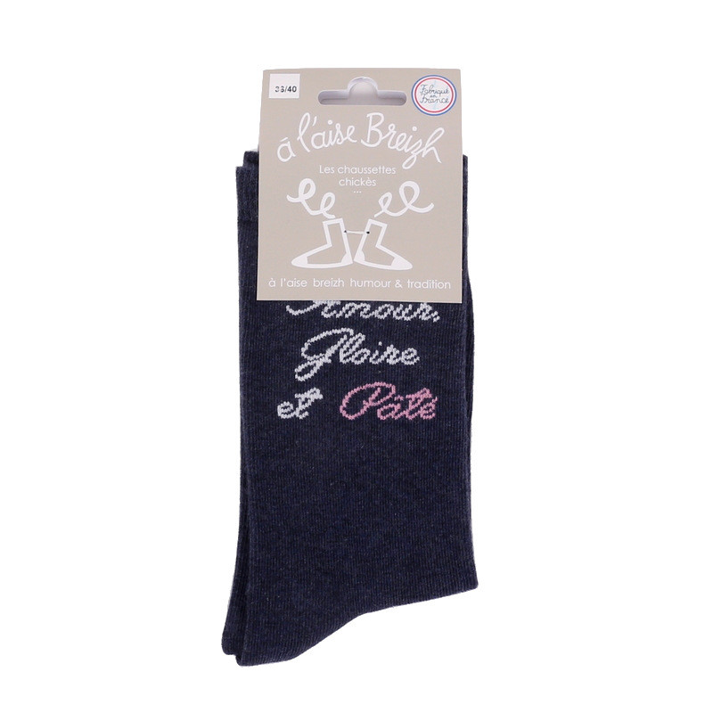 Chaussettes Hénaff Amour Gloire et Pâté