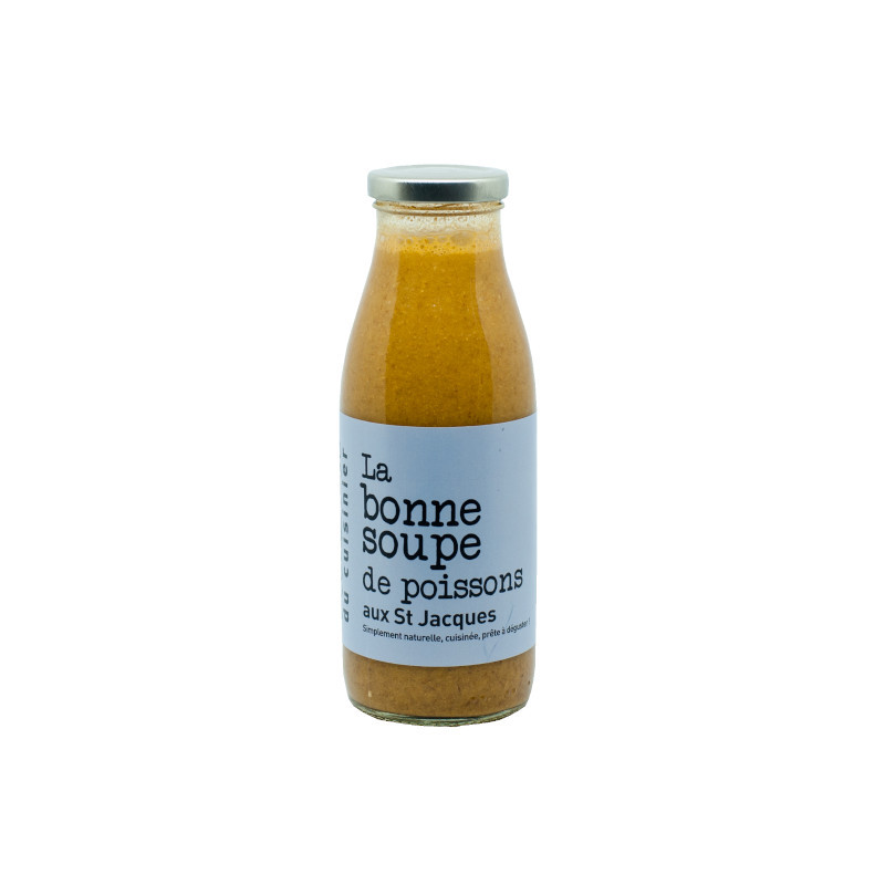 La Bonne soupe de poissons aux Saint-Jacques - 50cl La Bonne soupe de poissons aux Saint-Jacques - 50cl