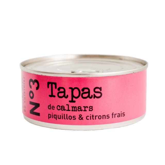 N°3 Tapas de calmars,...
