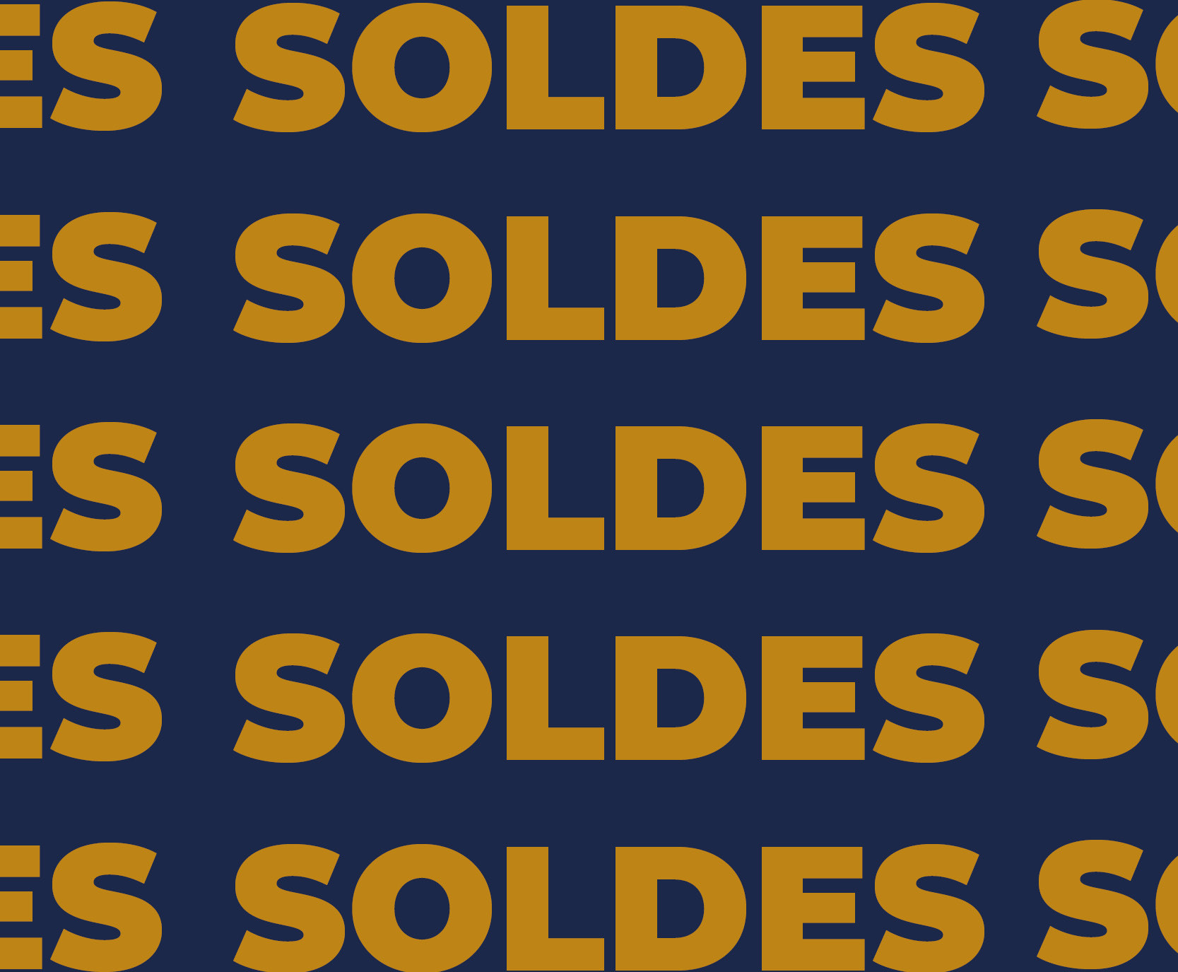 Des soldes allant jusqu'à moins 50 % !